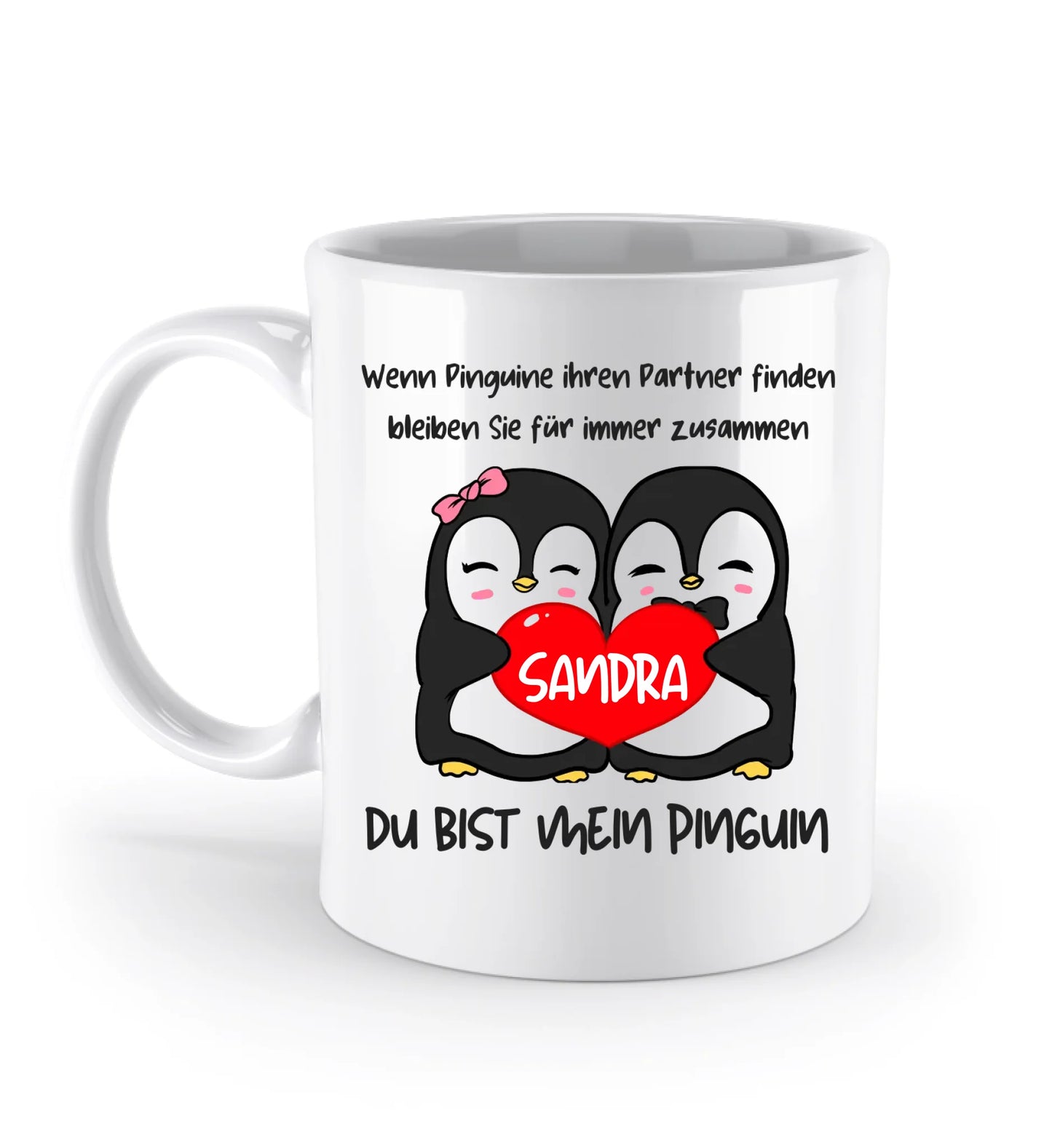 Pinguine - Personalisierbare Tasse