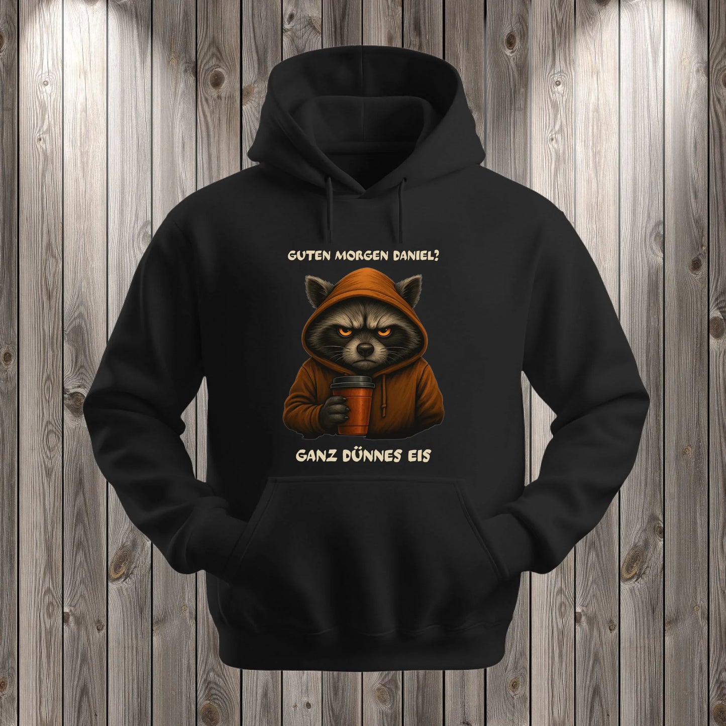 Hoodie schwarz