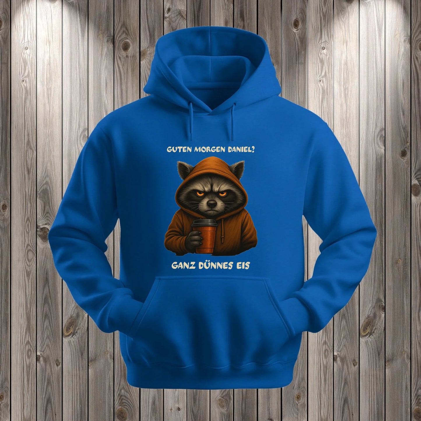 Hoodie Blau