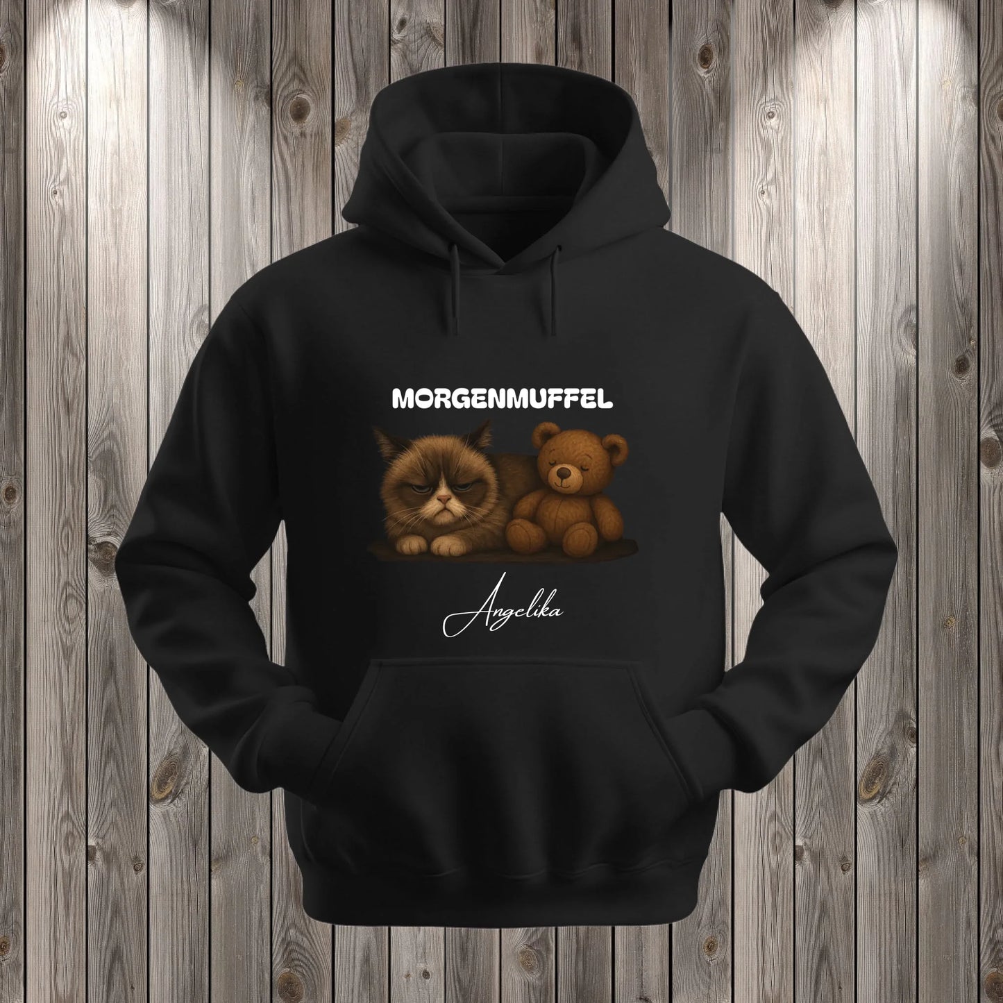 Hoodie schwarz