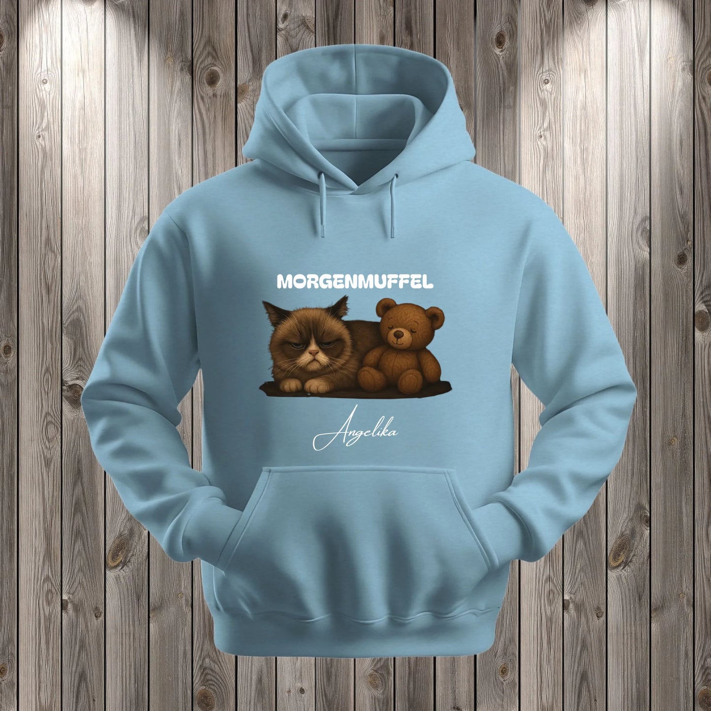 Hoodie Hellblau