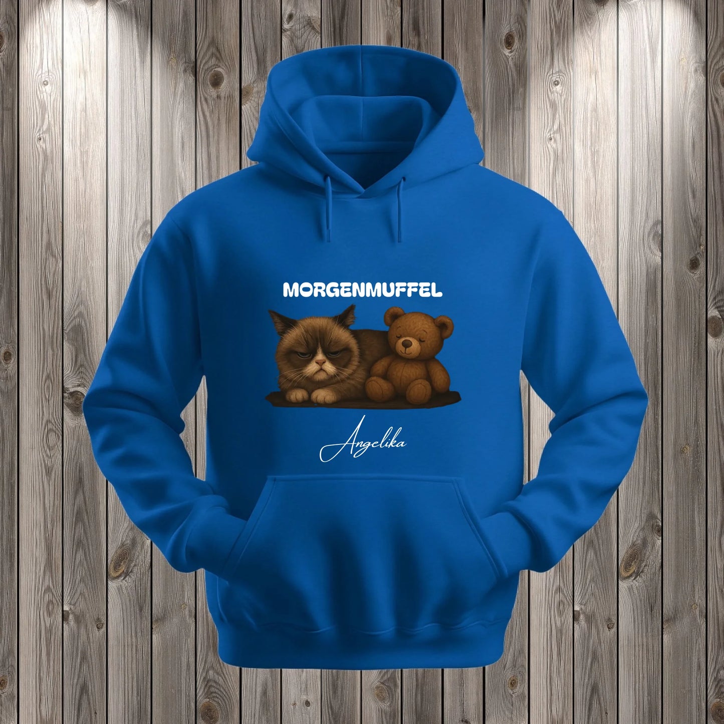 Hoodie Blau