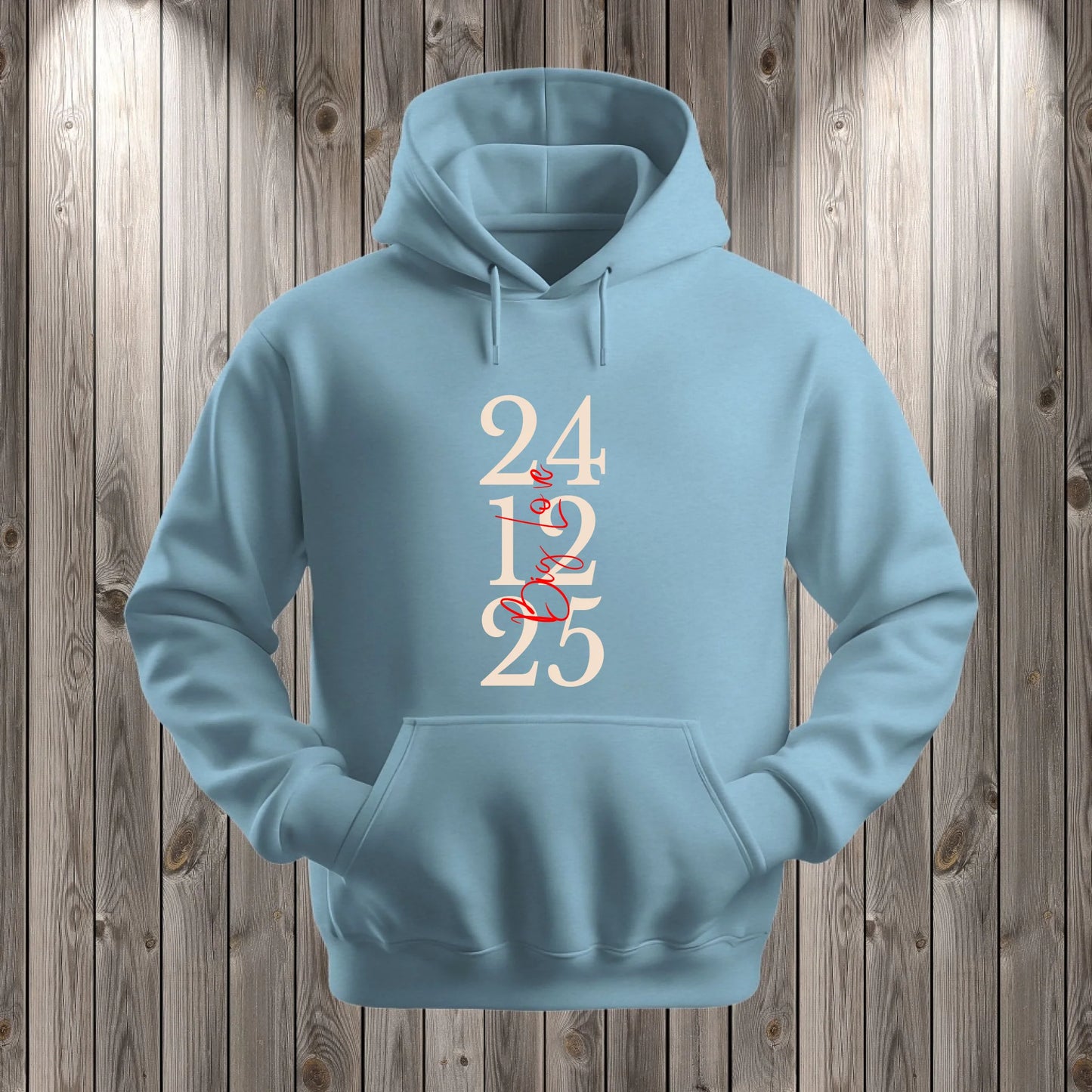 Hoodie Hellblau