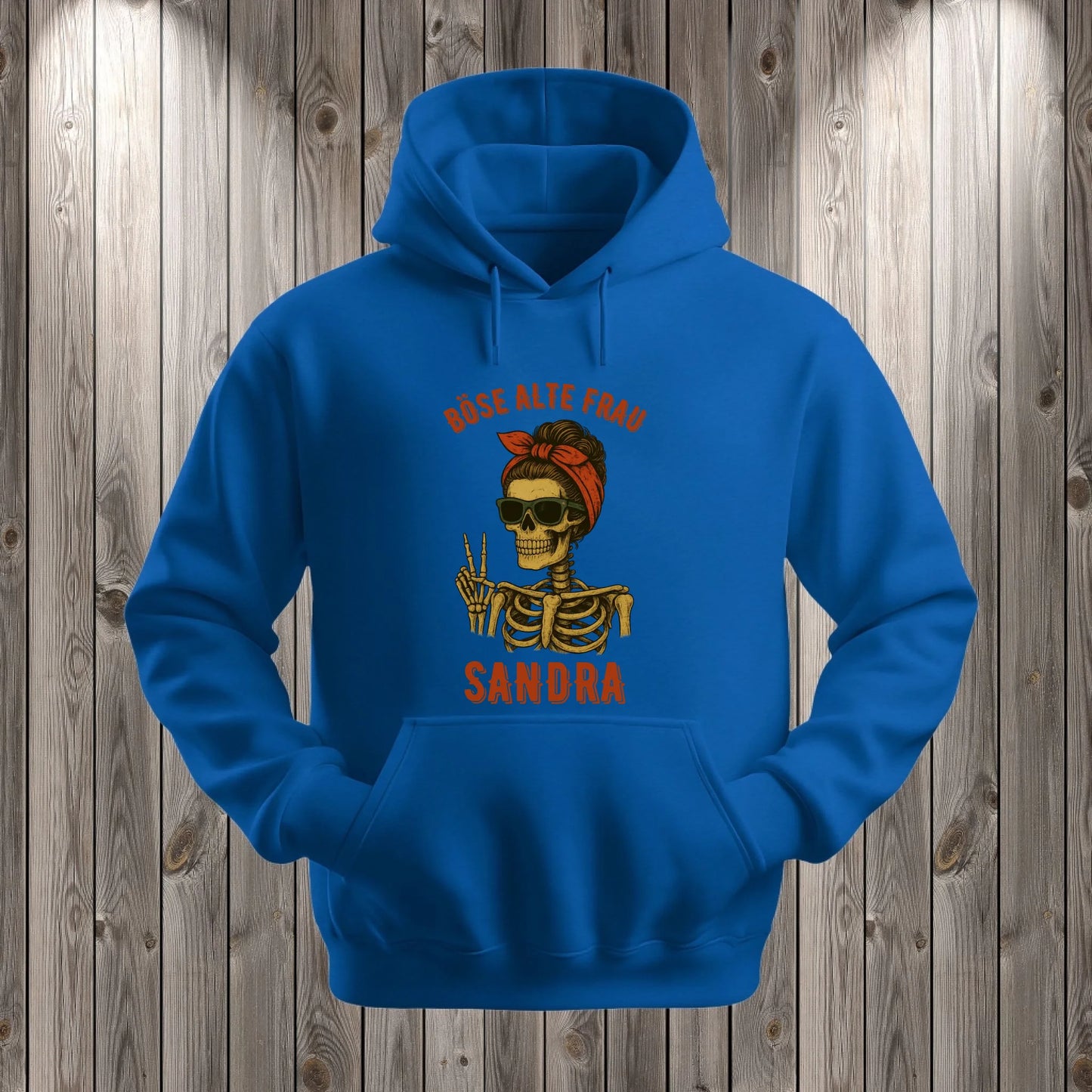 Hoodie Blau
