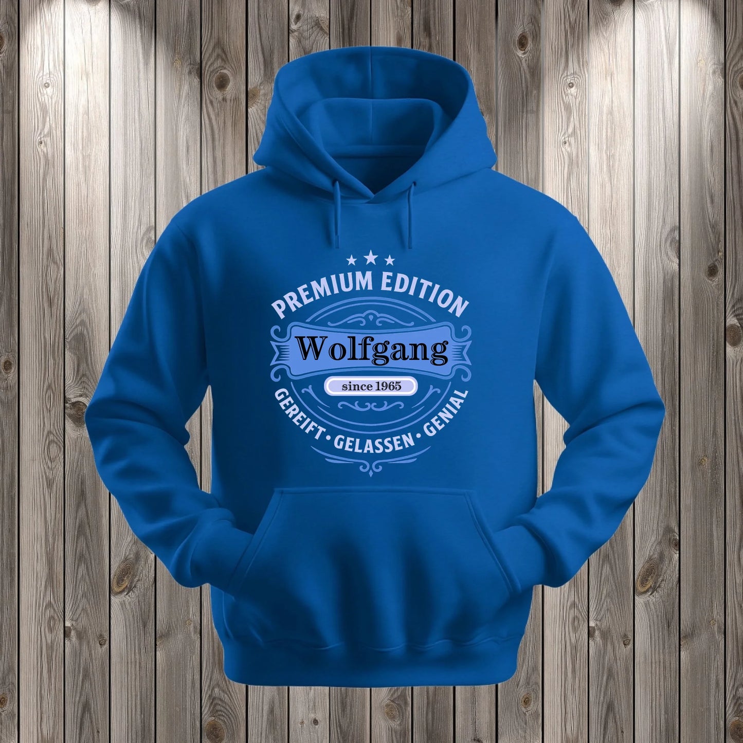 Hoodie Blau