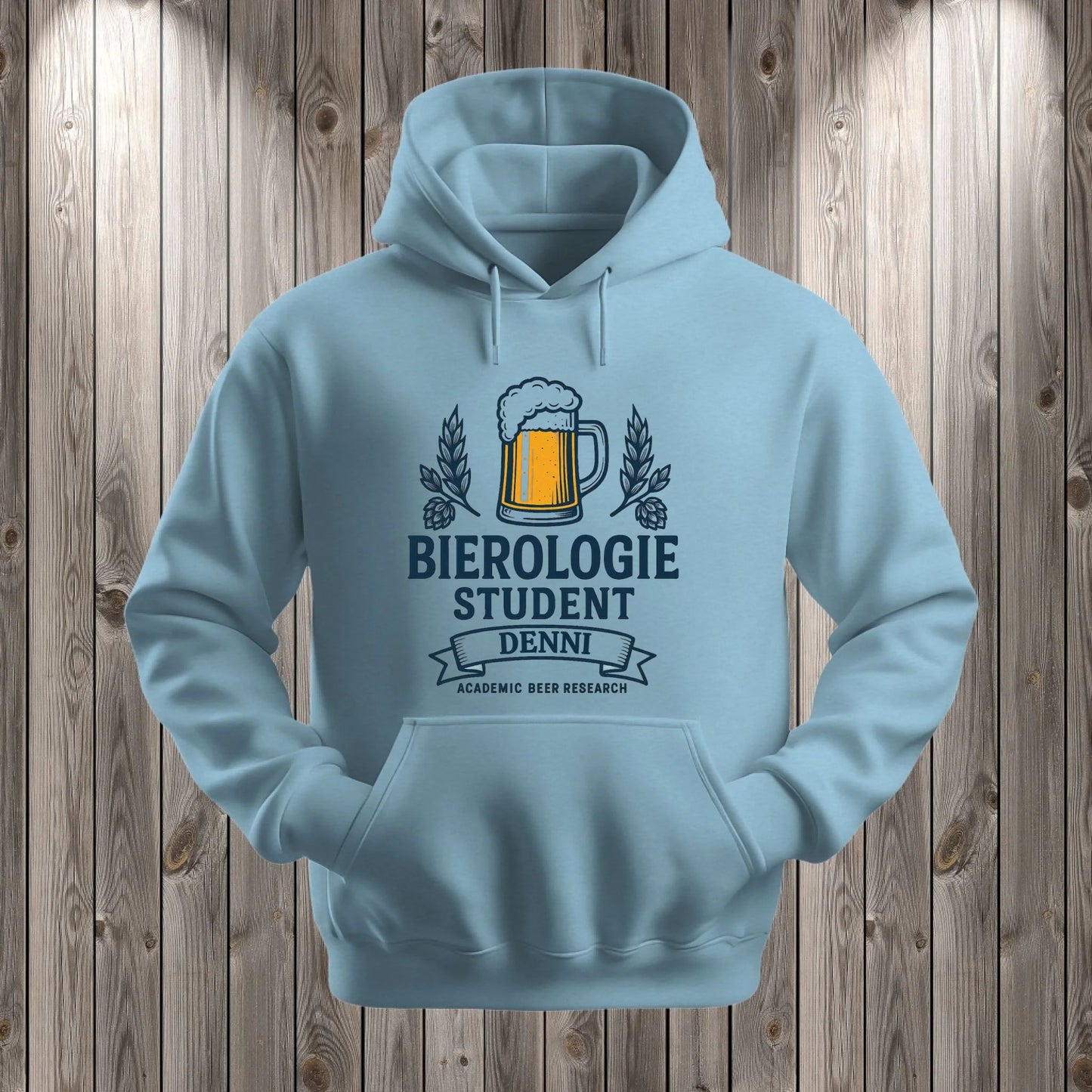 Hoodie Hellblau